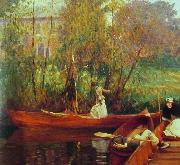 John Singer Sargent A Boating Party oil painting artist